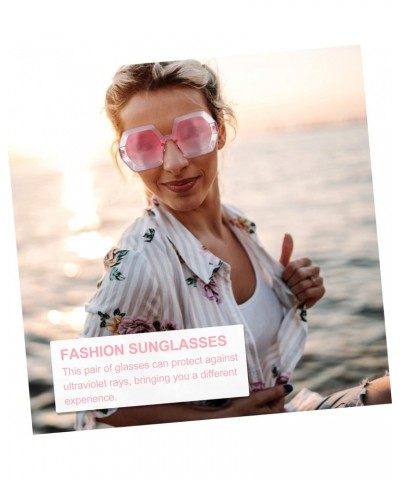 1 Pair Sunglasses Sunglasses Party Eyeglasses Sunglasses for Women Party Glasses Creative Sunglasses $7.35 Oversized